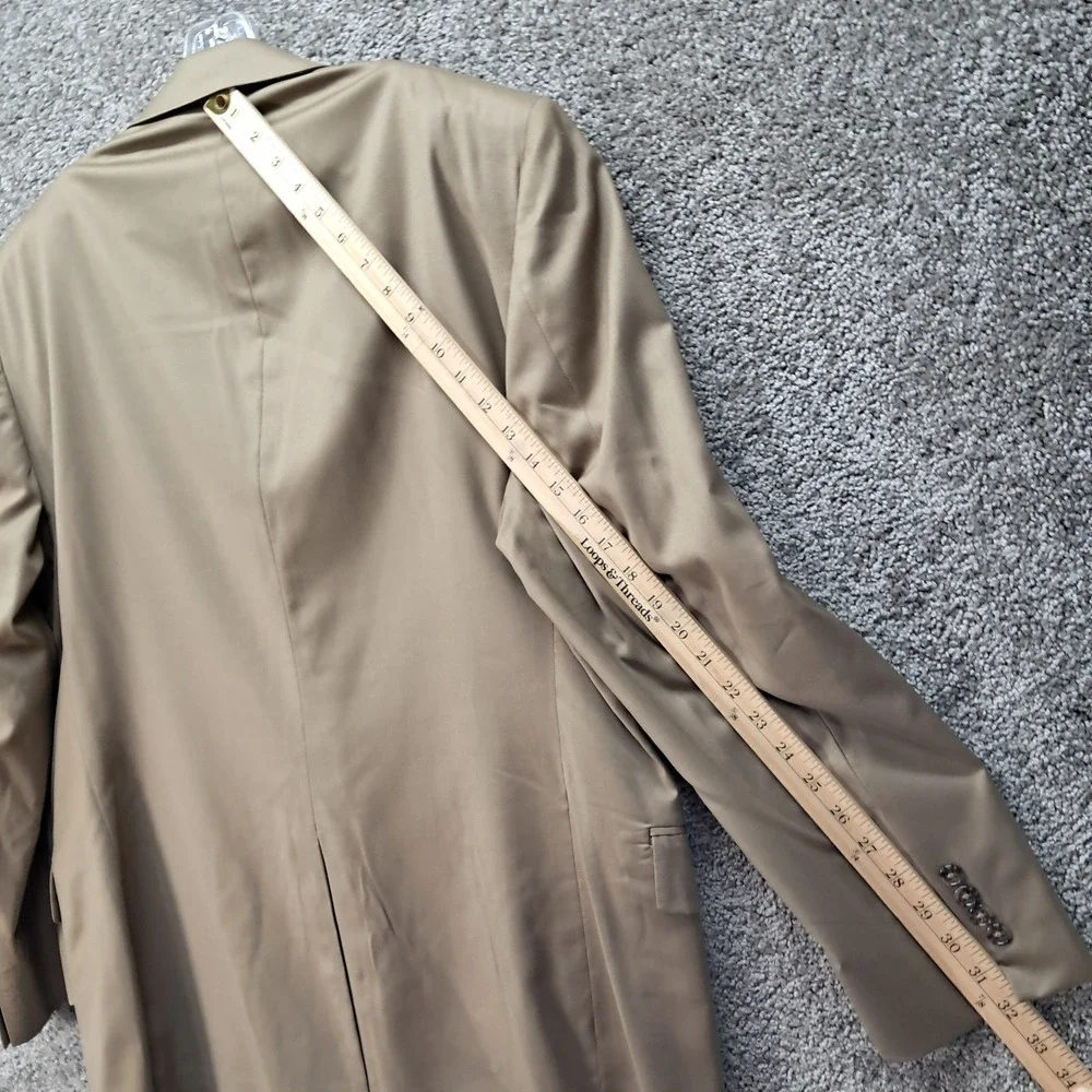 Jos. A. Bank Signature Collection Tan Wool Blazer Sport Coat 44R Gordon 6982